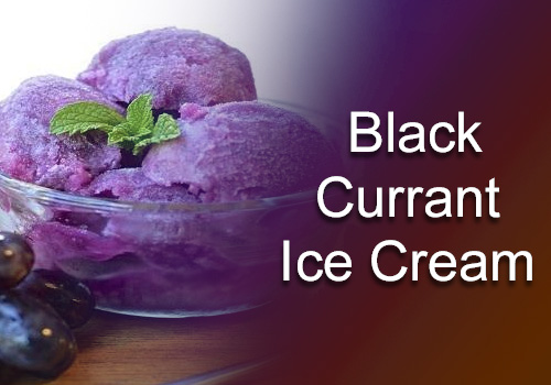 Black Current Ice Cream